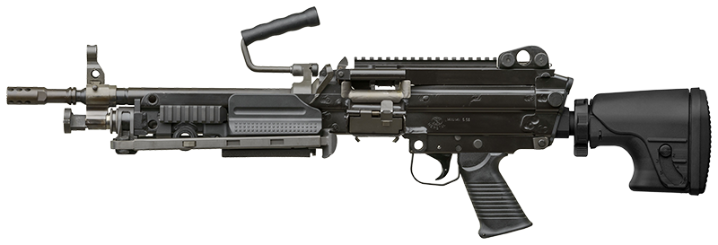 MINIMI<sup>®</sup> Mk3 SF” width=”800″ height=”273″ /></p>
<p>FN MINIMI<sup>®</sup> 5.56 Mk3 SF, featuring buttstock adjustable in length and height</p>
<p><img decoding=